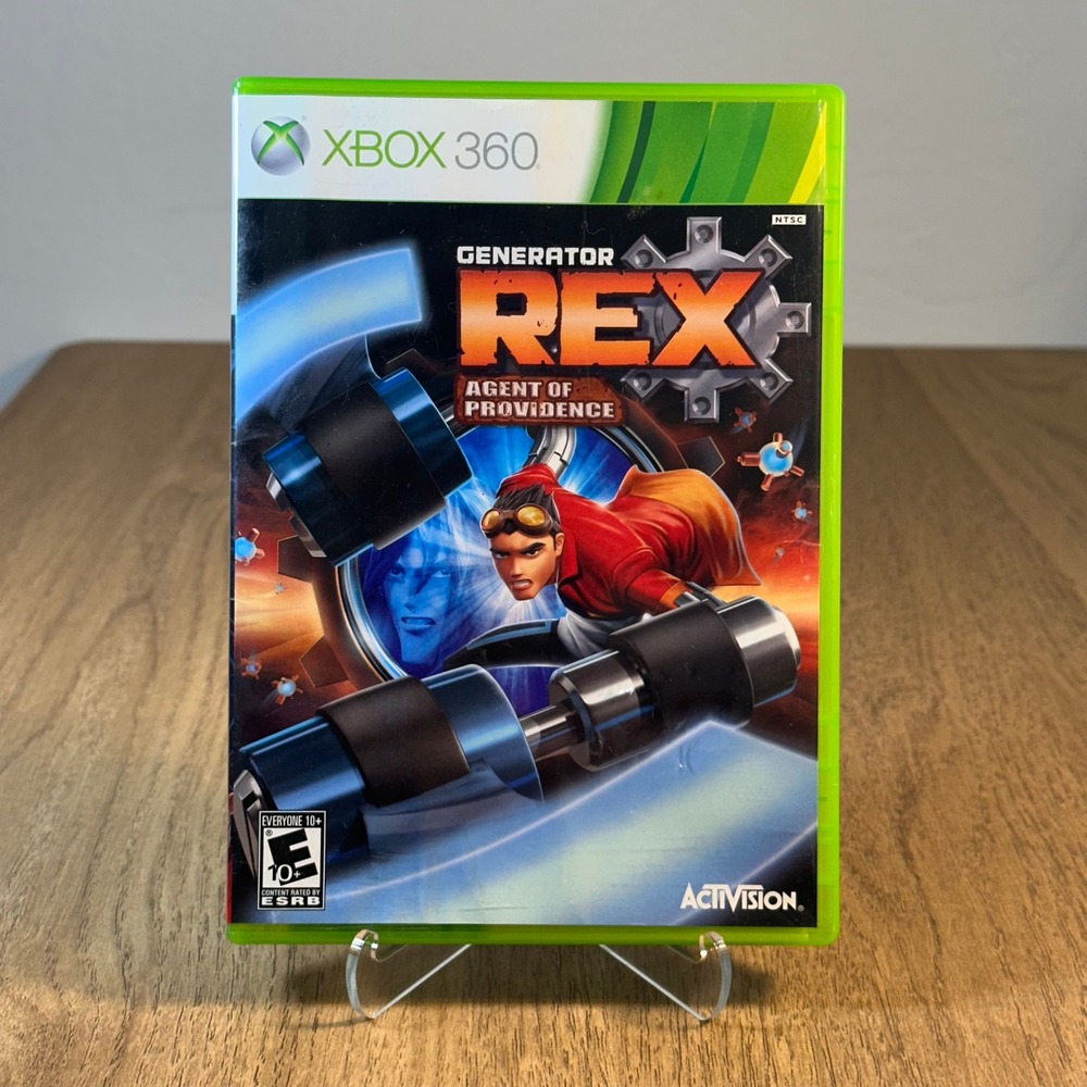 Activision Generator Rex Agent of Providence Xbox 360 Green Good Case and Manual